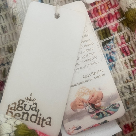 New Agua Bendita Kristen Meraki Dress size Large - Picture 15 of 16